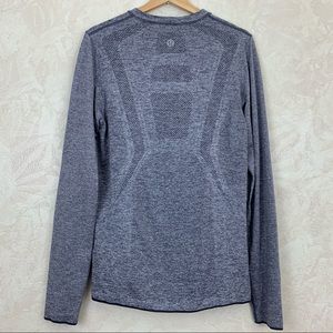 Lululemon metal vent gray long sleeve shirt